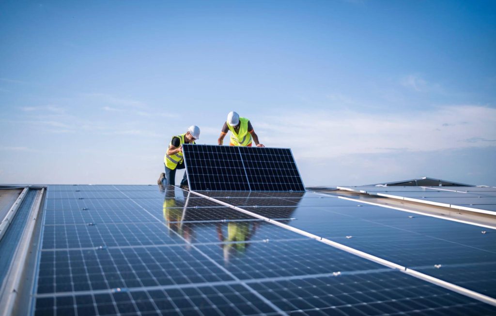 Home solar system installation